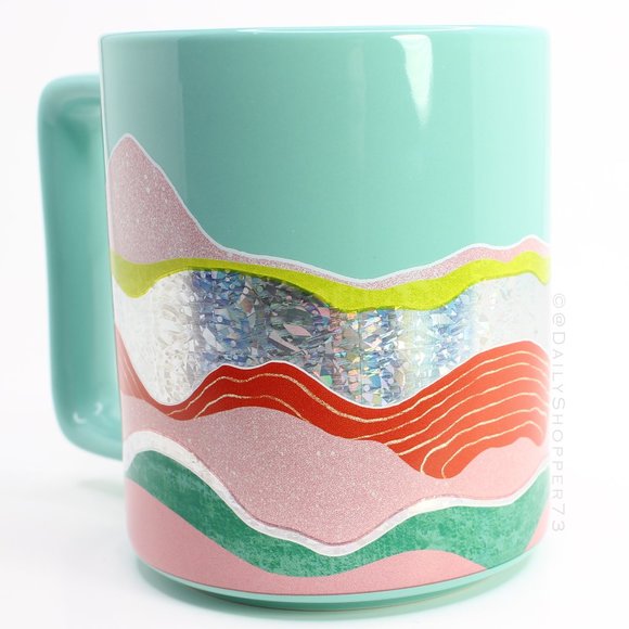 Starbucks Spring 2020 Pastel Waves Holographic Mug - Picture 2 of 4
